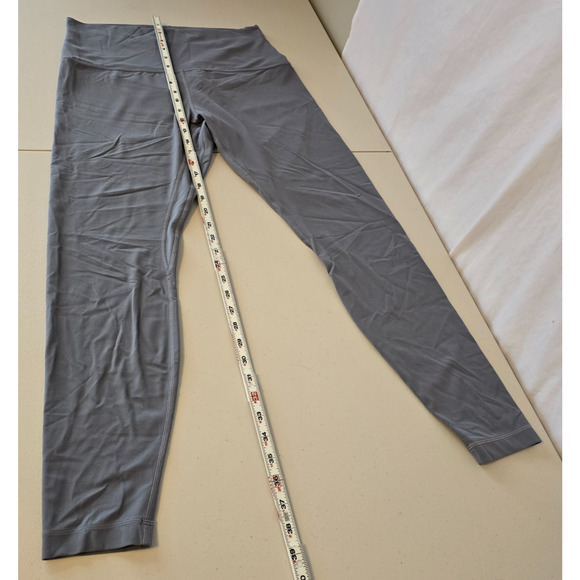Lululemon Athletica Jogging Pants Women's 14 Slate Blue Stretch High Rise - Picture 12 of 16